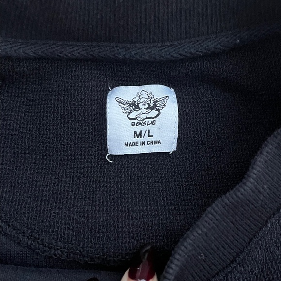 Boys lie crewneck rhinestone - Picture 2 of 3